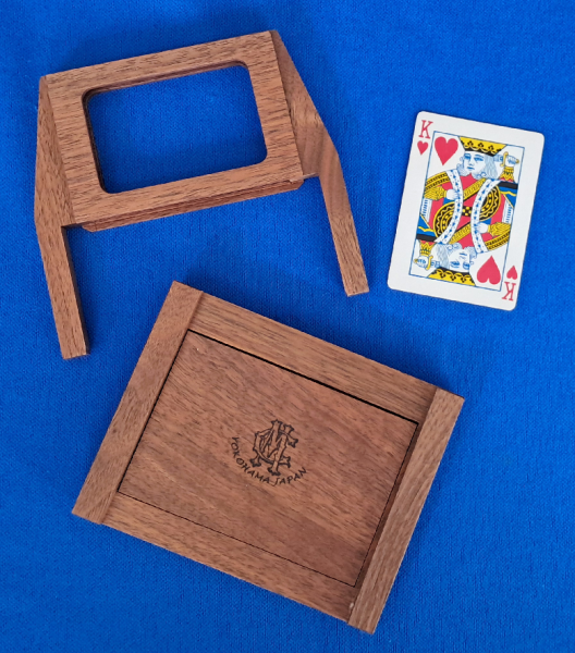MIKAME Ghost Card Frame / MC Card Frame • Holz • seltenes Sammlerstück